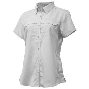 NEW BAW Women's Short Sleeve Fishing Shirt XL